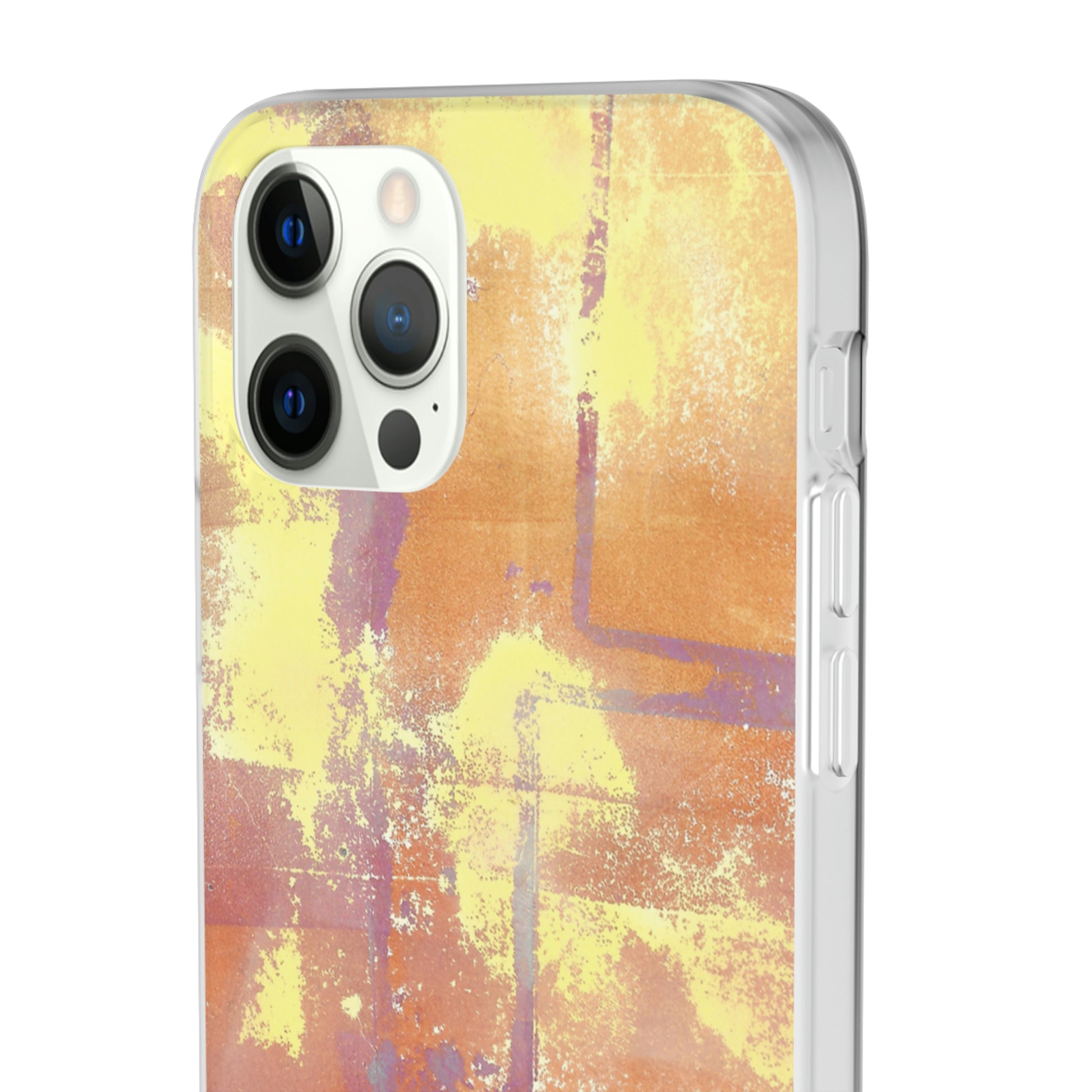 iPhone and Samsung Galaxy Flexi Phone Case Passionate Orange - Alja Design