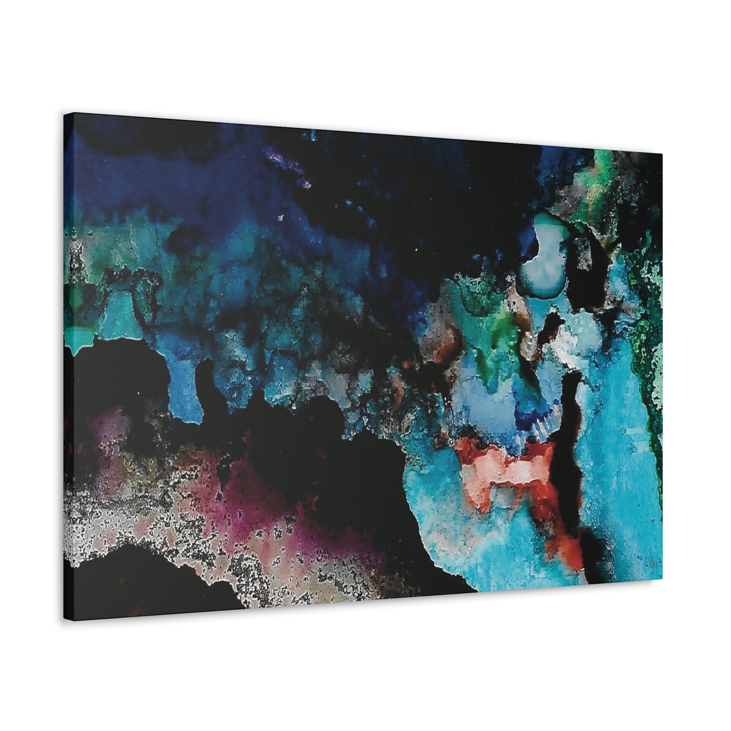 Inner Space 3 Canvas Print - Alja Design