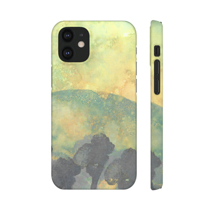 iPhone Samsung Galaxy Pixel5G Snap Case Phone Case Gentle Forest