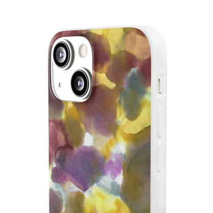 iPhone and Samsung Galaxy Flexi Phone Case Summer Clouds - Alja Design