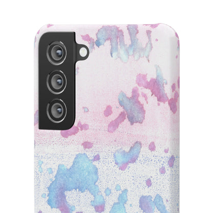 iPhone Samsung Galaxy Pixel5G Snap Case Phone Case Mineral Splashes