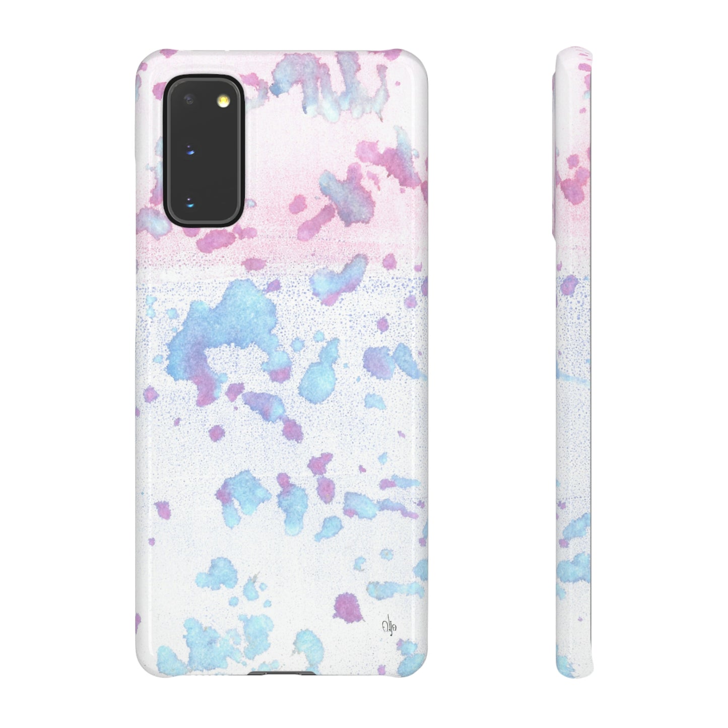 iPhone Samsung Galaxy Pixel5G Snap Case Phone Case Mineral Splashes