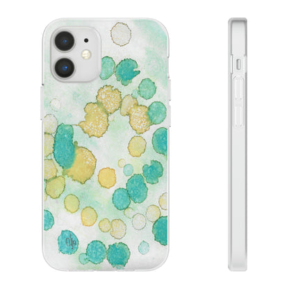 iPhone and Samsung Galaxy Flexi Phone Case Deep Bubbles - Alja Design