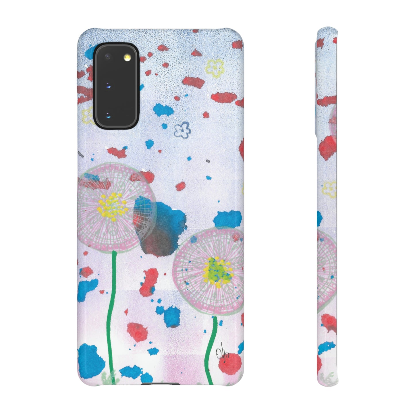 iPhone Samsung Galaxy Pixel5G Snap Case Phone Case Dandelion Party