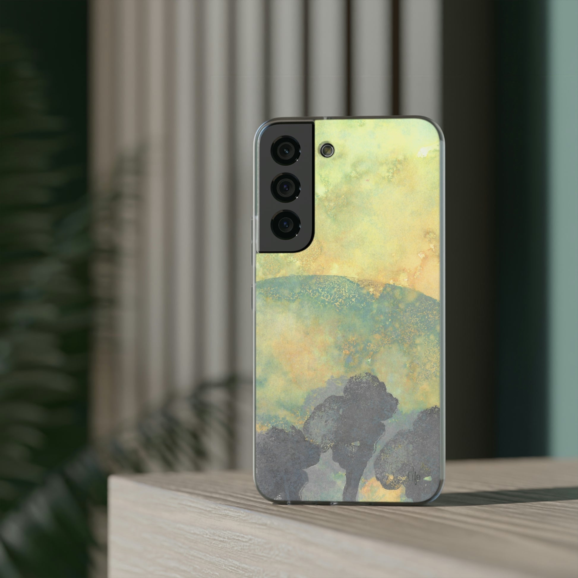 iPhone and Samsung Galaxy Flexi Phone Case Gentle Forest - Alja Design