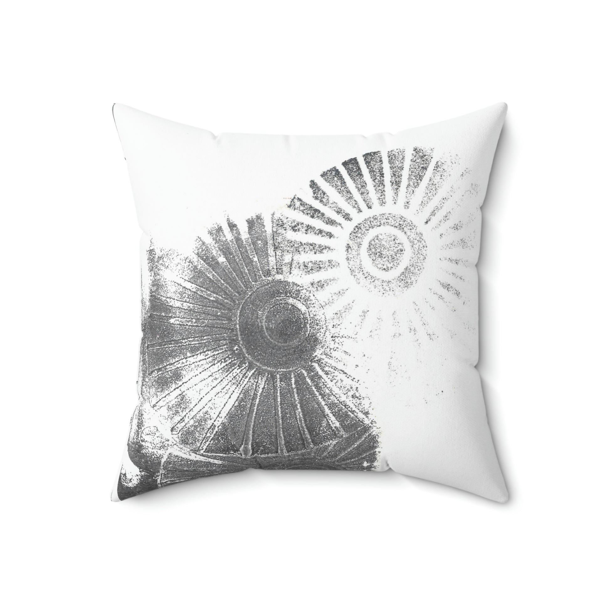 Light Carousel Square Pillow - Alja Design