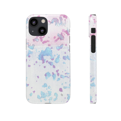 iPhone Samsung Galaxy Pixel5G Snap Case Phone Case Mineral Splashes