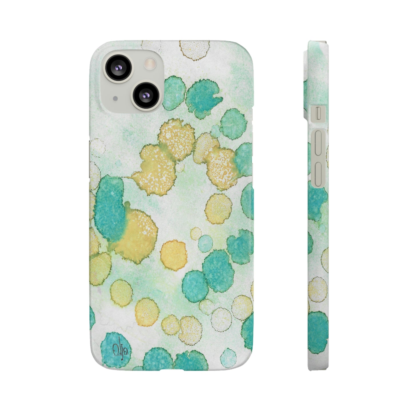 iPhone Samsung Galaxy Pixel5G Snap Case Phone Case Deep Bubbles