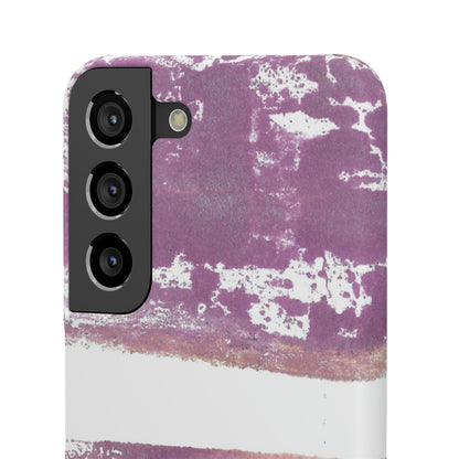 iPhone Samsung Galaxy Pixel5G Snap Case Phone Case Purple Horizon