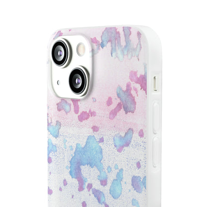 iPhone and Samsung Galaxy Flexi Phone Case Mineral Splashes - Alja Design