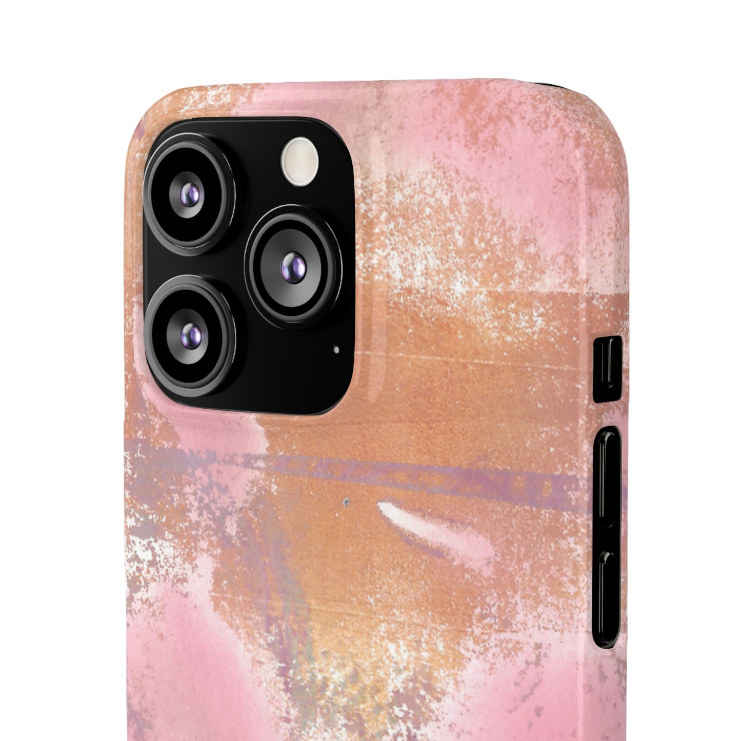 iPhone Samsung Galaxy Pixel5G Snap Case Phone Case Passionate Pink