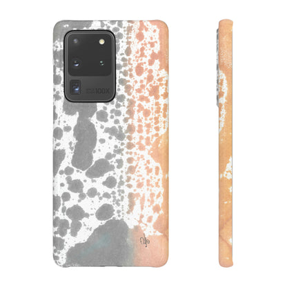 iPhone Samsung Galaxy Pixel5G Snap Case Phone Case Lava Waterfall