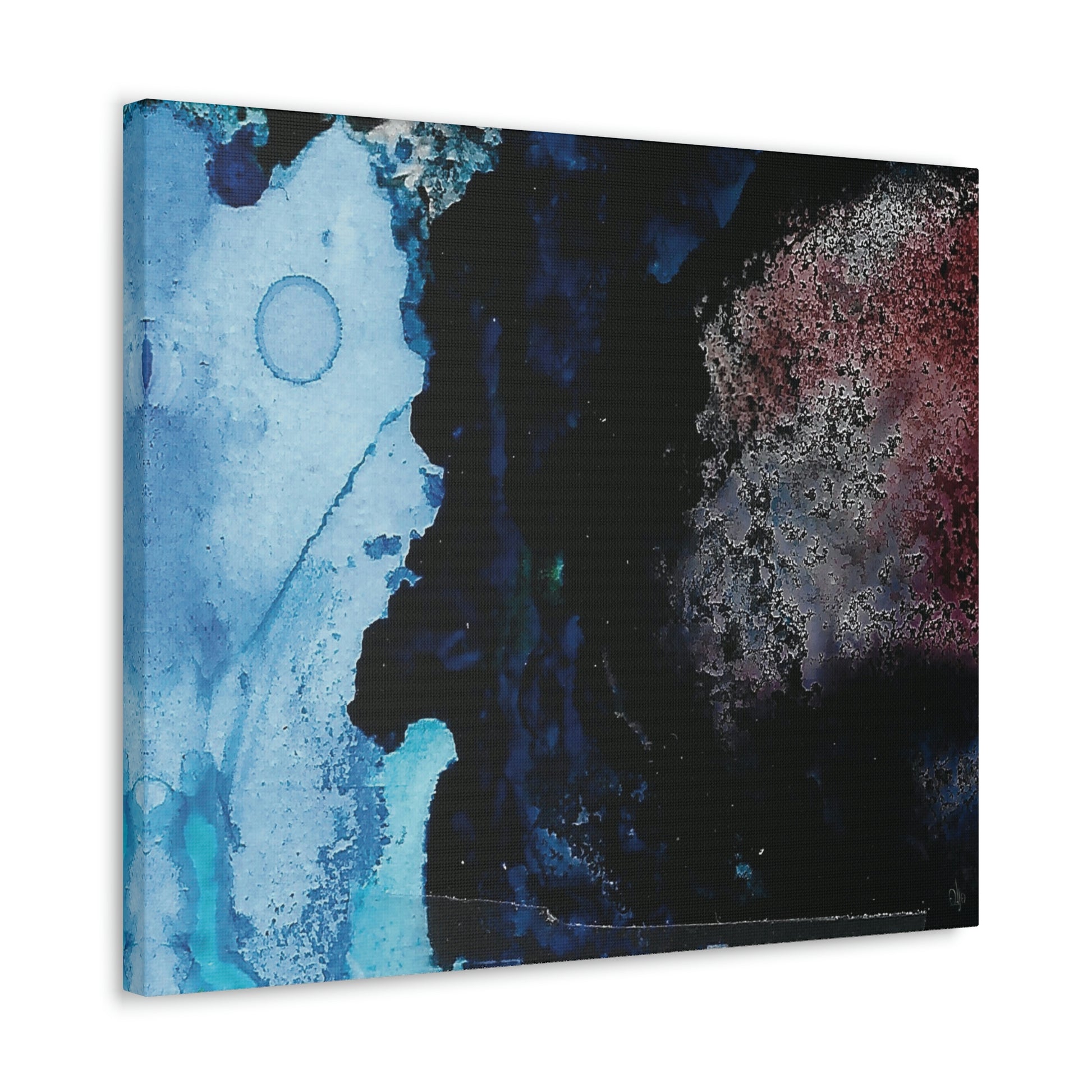 Inner Space 9 Canvas Print - Alja Design