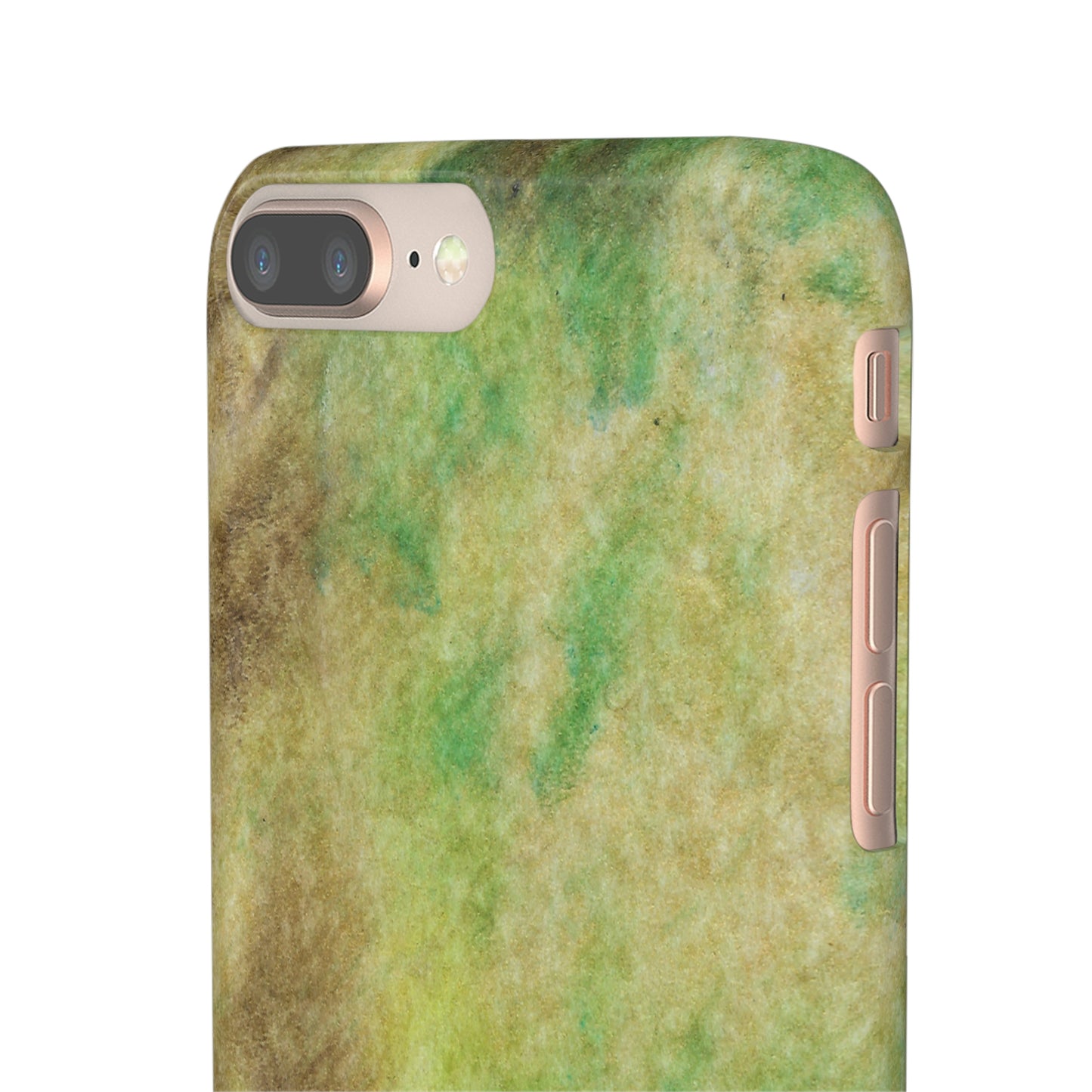 iPhone Samsung Galaxy Pixel5G Snap Case Phone Case Green Marble