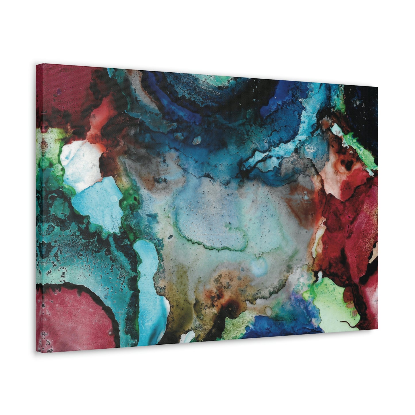 Inner Space 19 Canvas Print - Alja Design