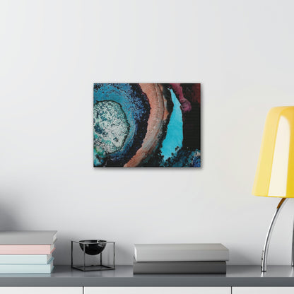 Inner Space 10 Canvas Print - Alja Design