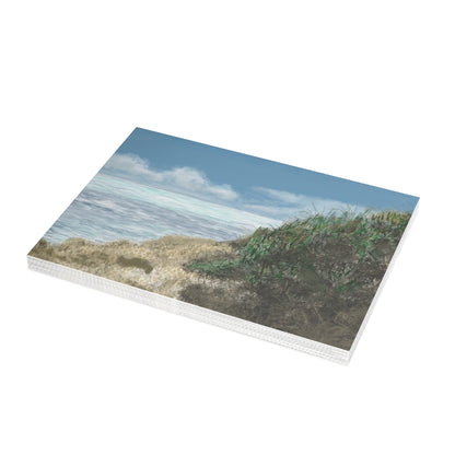 West Cliff Folded Greeting Card