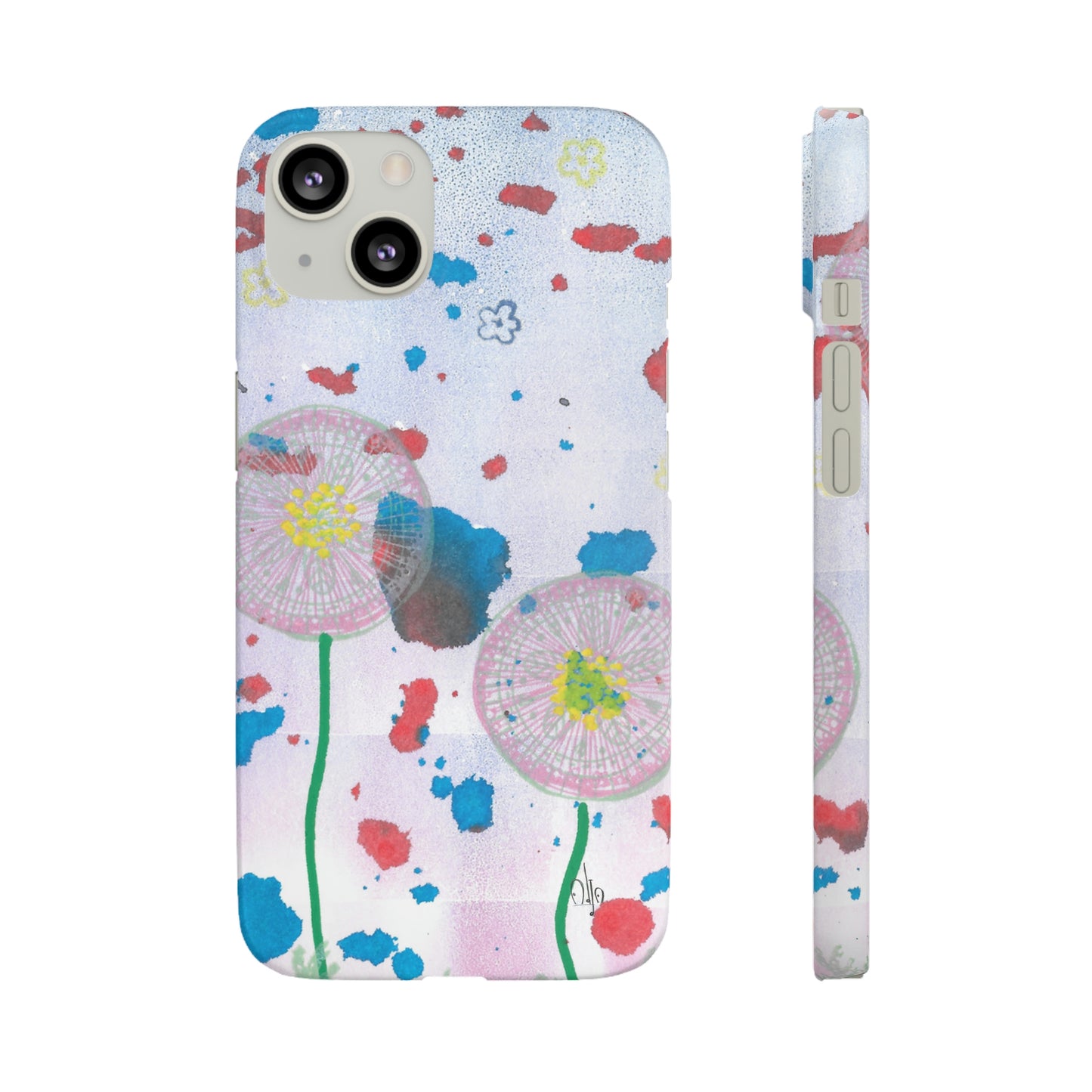 iPhone Samsung Galaxy Pixel5G Snap Case Phone Case Dandelion Party