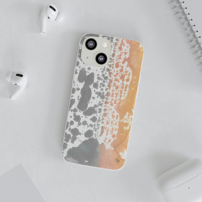 iPhone and Samsung Galaxy Flexi Phone Case Lava Waterfall - Alja Design