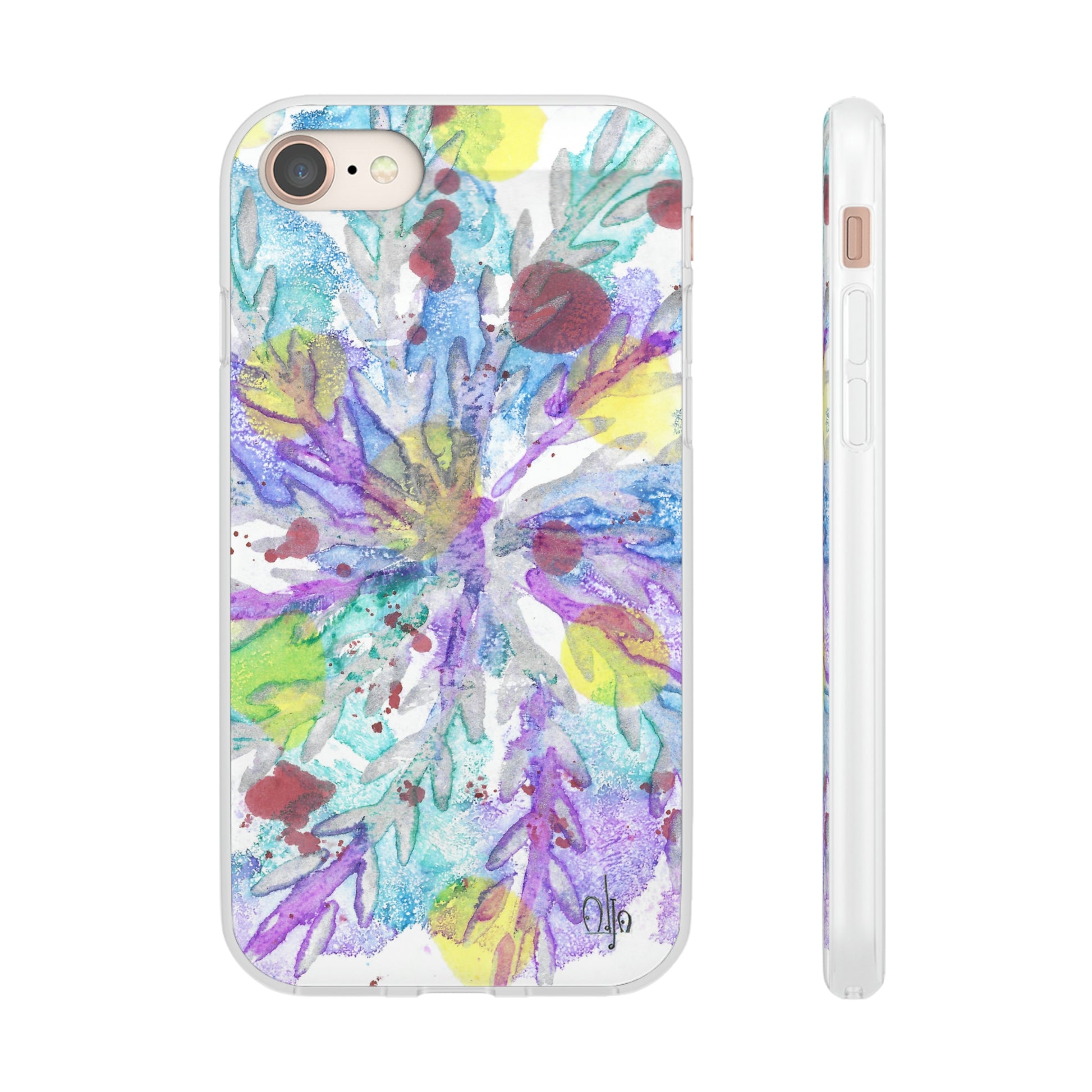 iPhone and Samsung Galaxy Flexi Phone Case Winter Colors - Alja Design