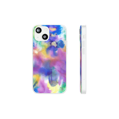 iPhone and Samsung Galaxy Flexi Phone Case Euphoric Colors - Alja Design