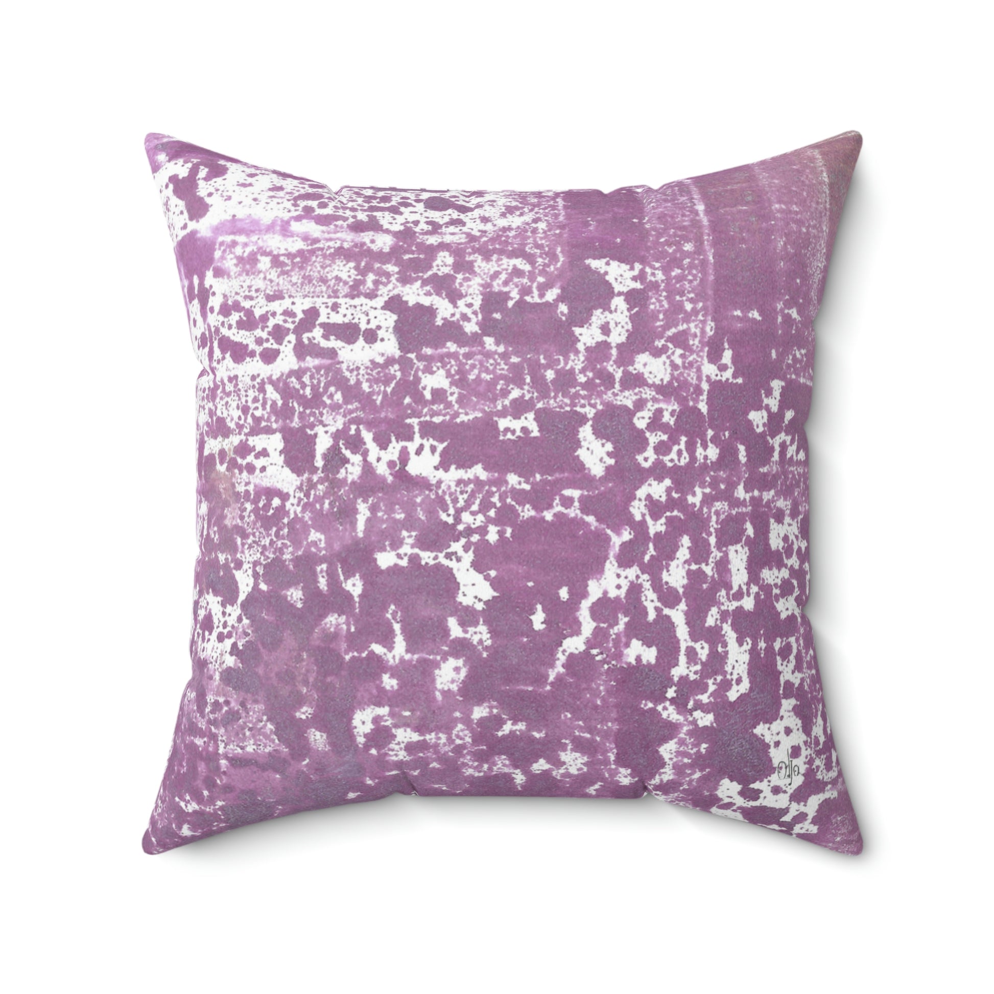 Purple Sky Square Pillow - Alja Design