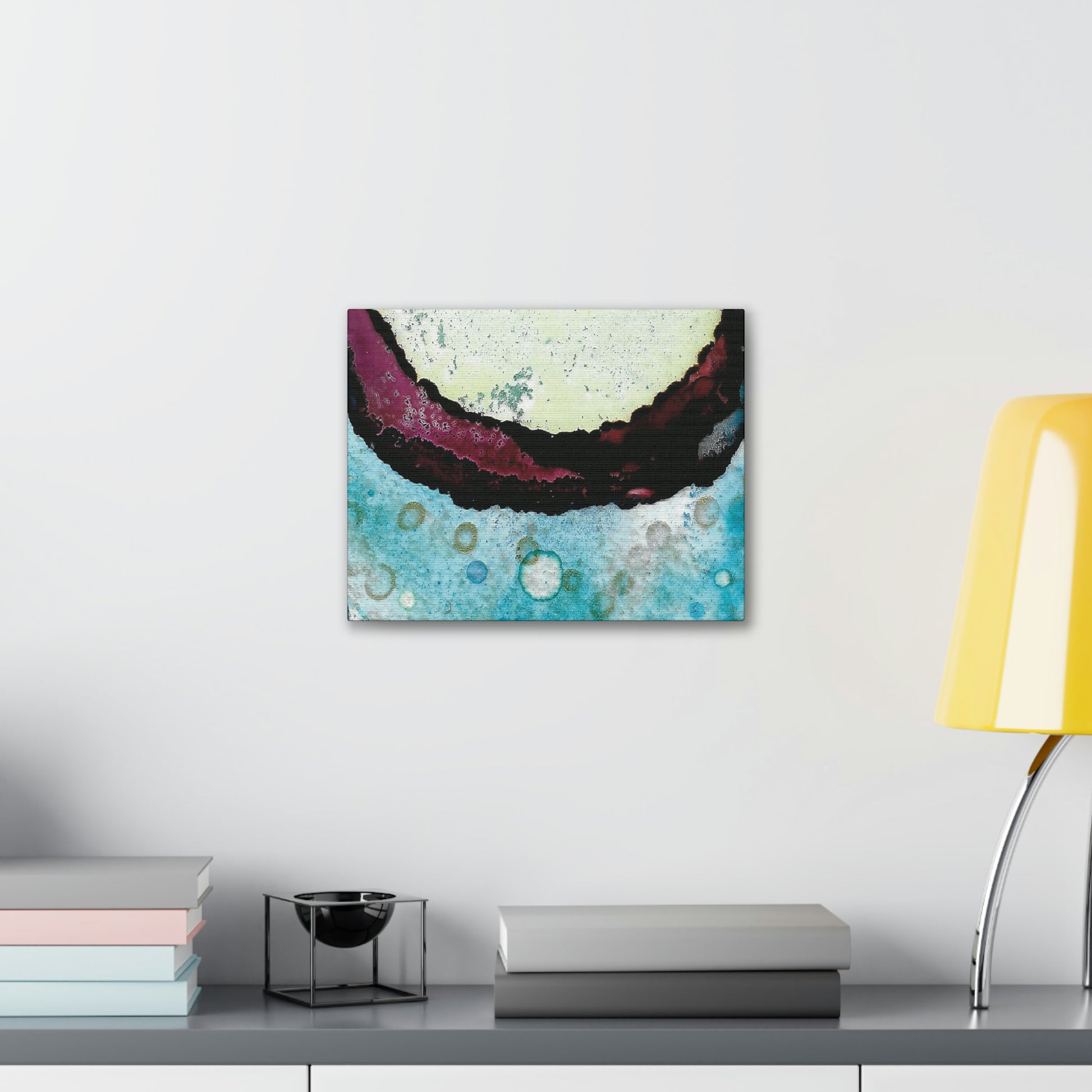 Inner Space 7 Canvas Print - Alja Design