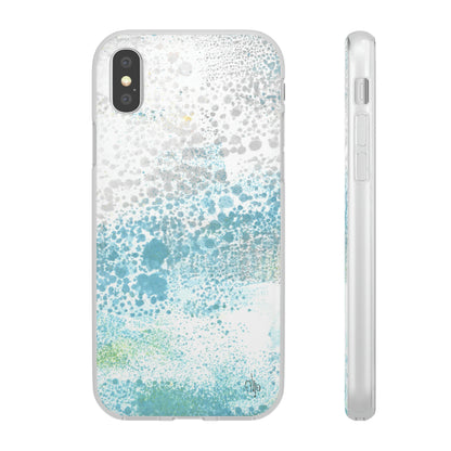 iPhone and Samsung Galaxy Flexi Phone Case Gentle Rain - Alja Design