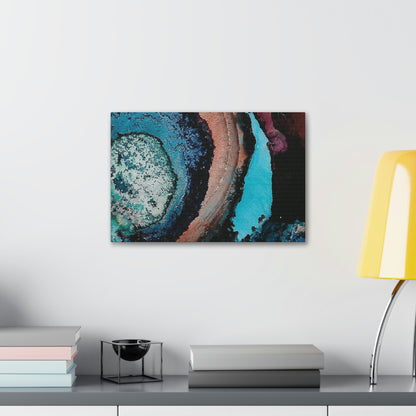 Inner Space 10 Canvas Print - Alja Design