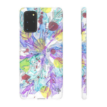 iPhone Samsung Galaxy Pixel5G Snap Case Phone Case Winter Colors