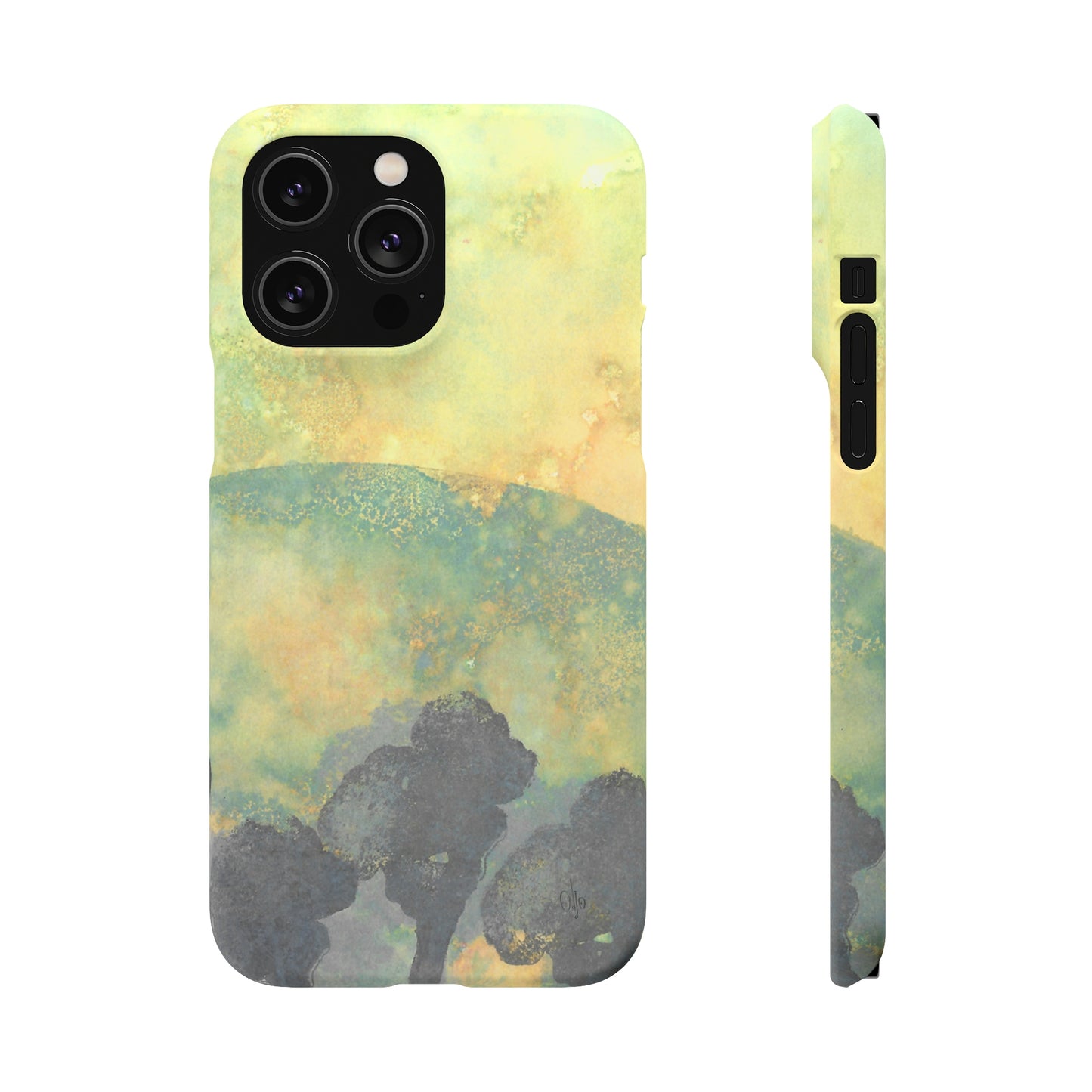 iPhone Samsung Galaxy Pixel5G Snap Case Phone Case Gentle Forest