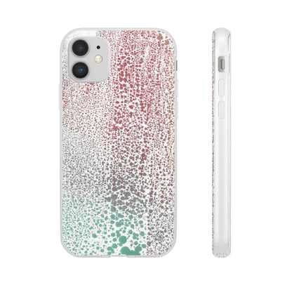 iPhone and Samsung Galaxy Flexi Phone Case Gradient Drip - Alja Design