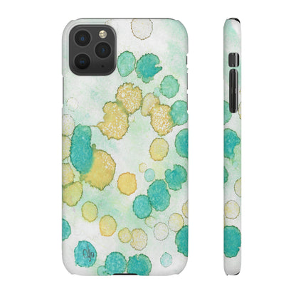 iPhone Samsung Galaxy Pixel5G Snap Case Phone Case Deep Bubbles