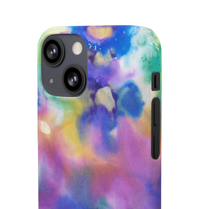 iPhone Samsung Galaxy Pixel5G Snap Case Phone Case Euphoric Colors