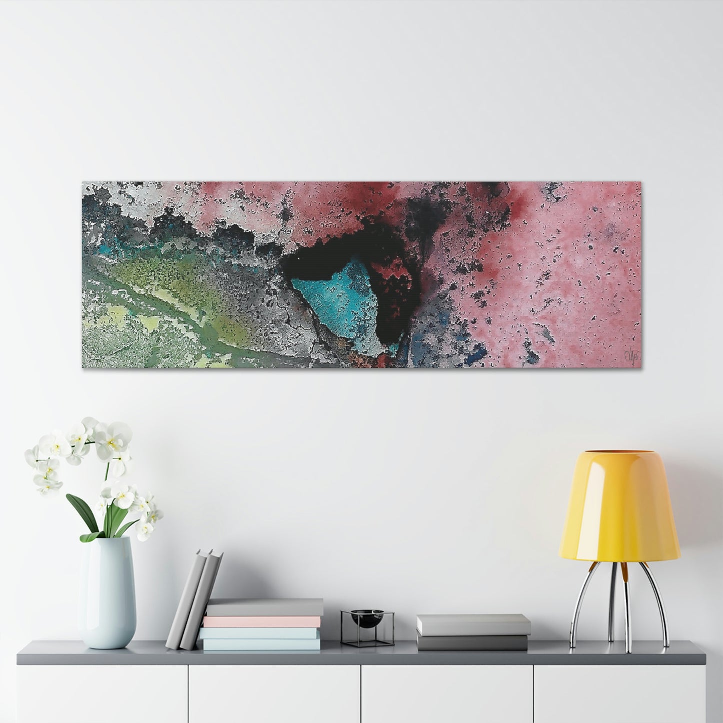 Inner Space 15 Canvas Print - Alja Design