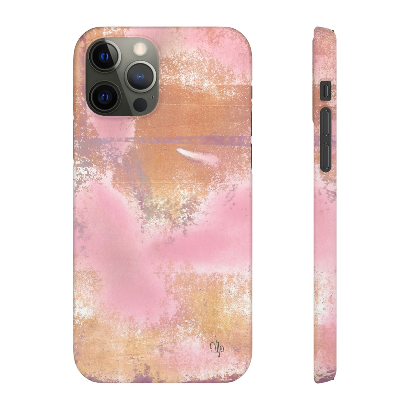 iPhone Samsung Galaxy Pixel5G Snap Case Phone Case Passionate Pink