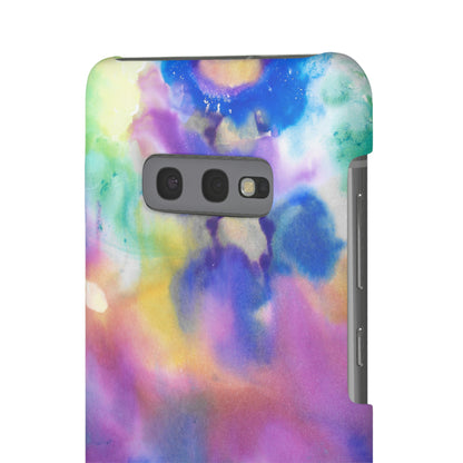 iPhone Samsung Galaxy Pixel5G Snap Case Phone Case Euphoric Colors