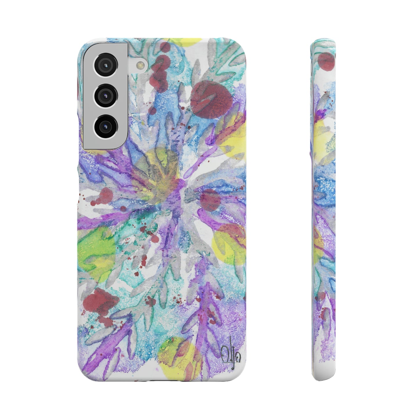 iPhone Samsung Galaxy Pixel5G Snap Case Phone Case Winter Colors