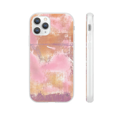 iPhone and Samsung Galaxy Flexi Phone Case Passionate Pink - Alja Design