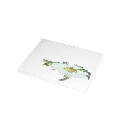 Strawberry Blossom Folded Greeting Card