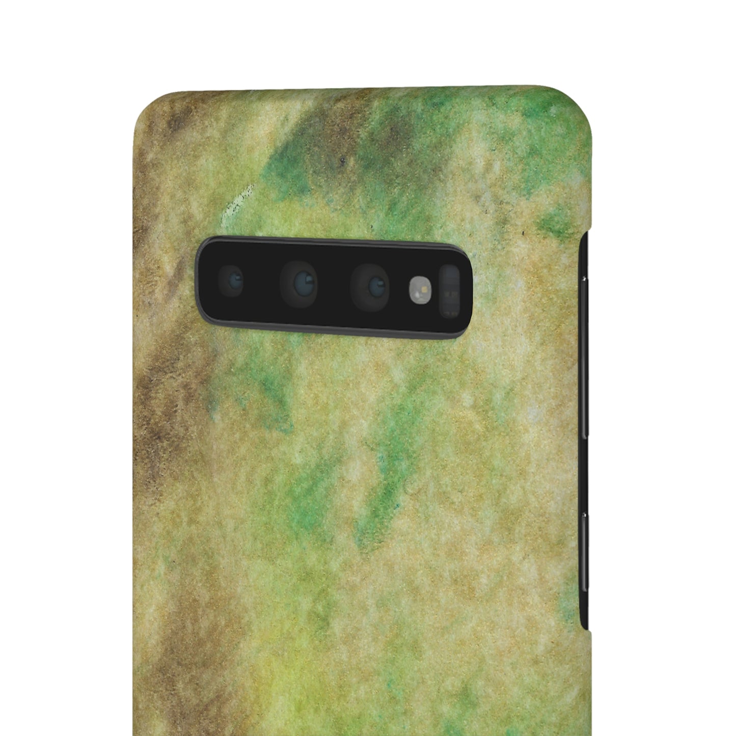 iPhone Samsung Galaxy Pixel5G Snap Case Phone Case Green Marble