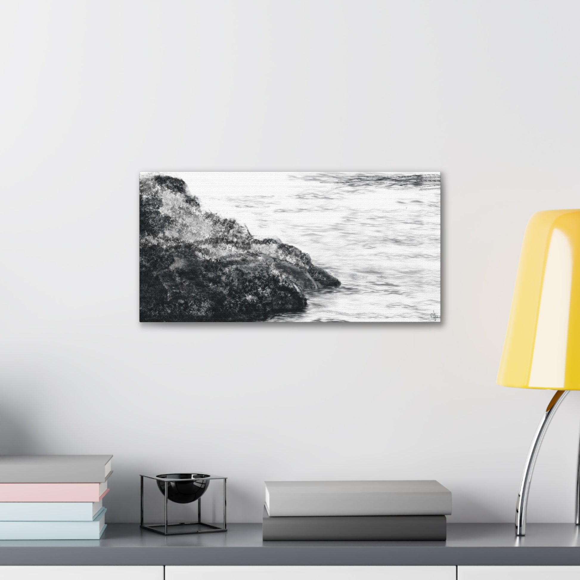 Neap Tide Canvas Print - Alja Design