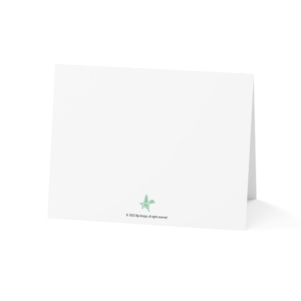 West Cliff Folded Greeting Card