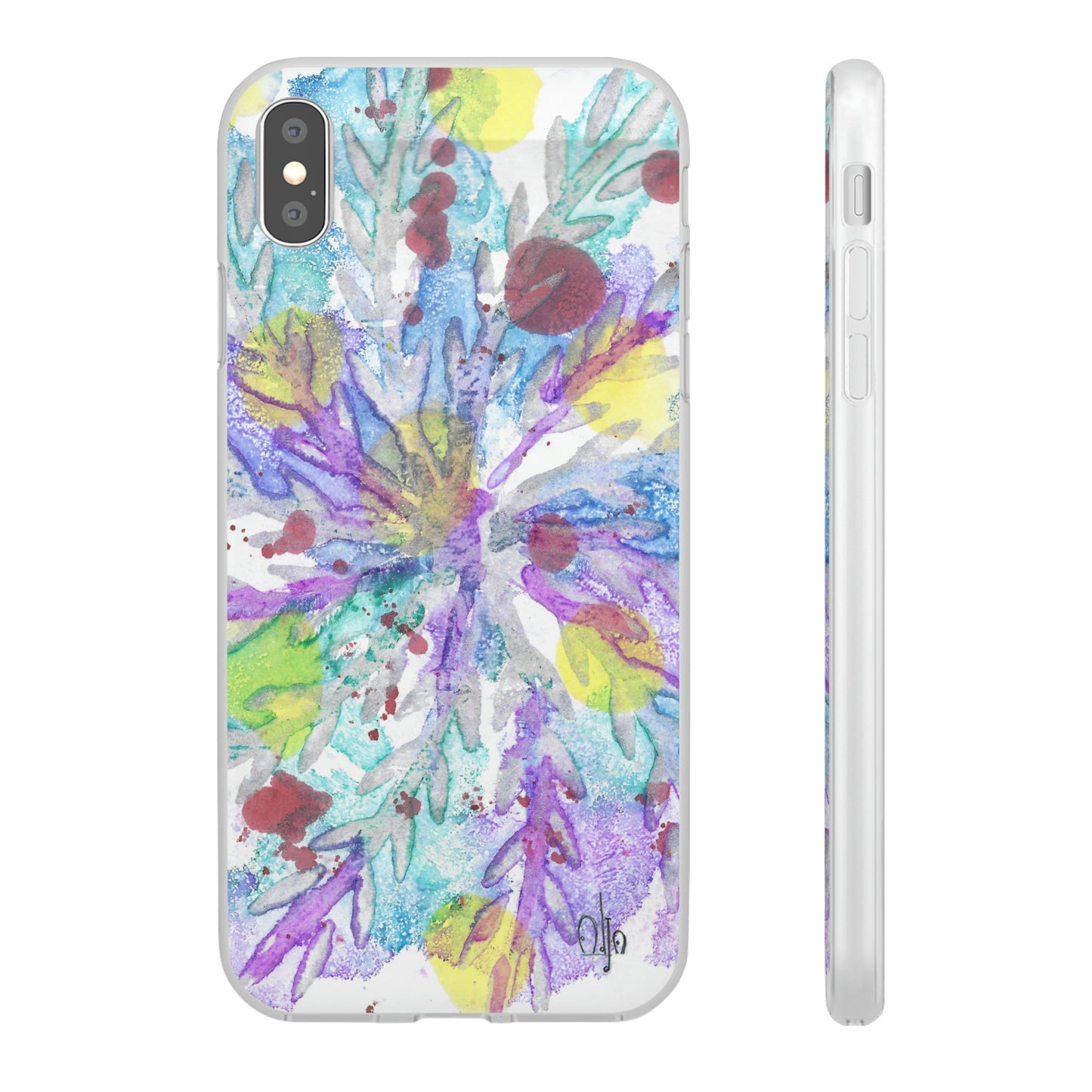 iPhone and Samsung Galaxy Flexi Phone Case Winter Colors - Alja Design