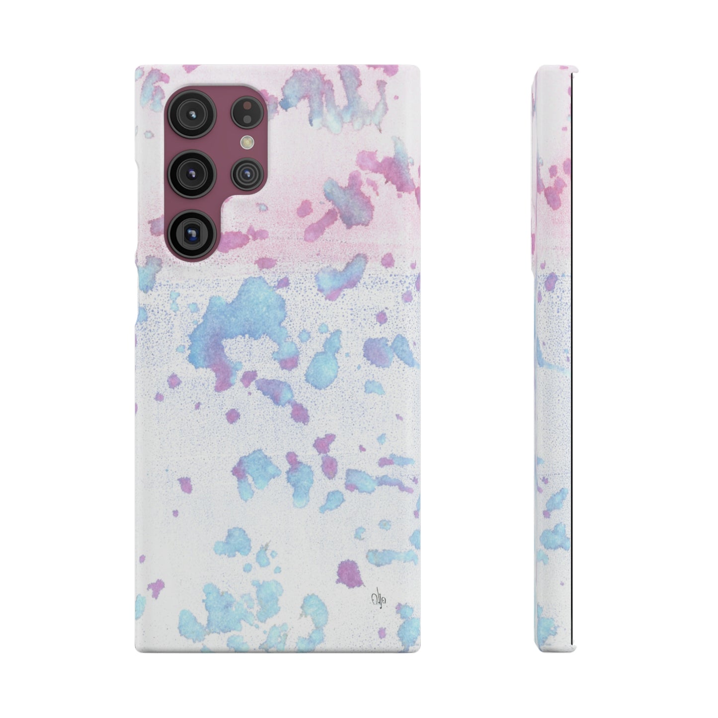 iPhone Samsung Galaxy Pixel5G Snap Case Phone Case Mineral Splashes