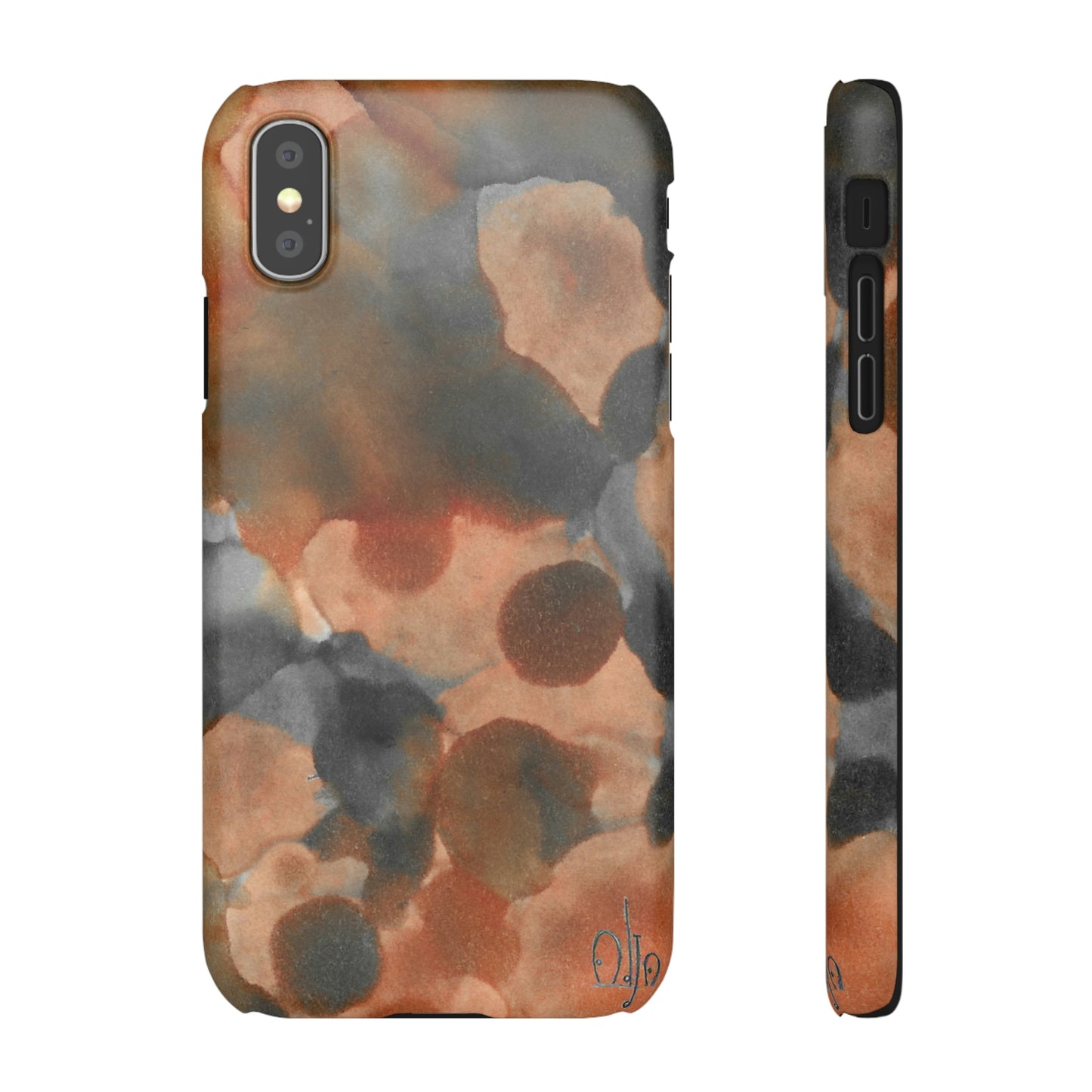 iPhone Samsung Galaxy Pixel5G Snap Case Phone Case Cool Magma