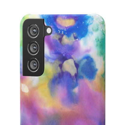 iPhone Samsung Galaxy Pixel5G Snap Case Phone Case Euphoric Colors