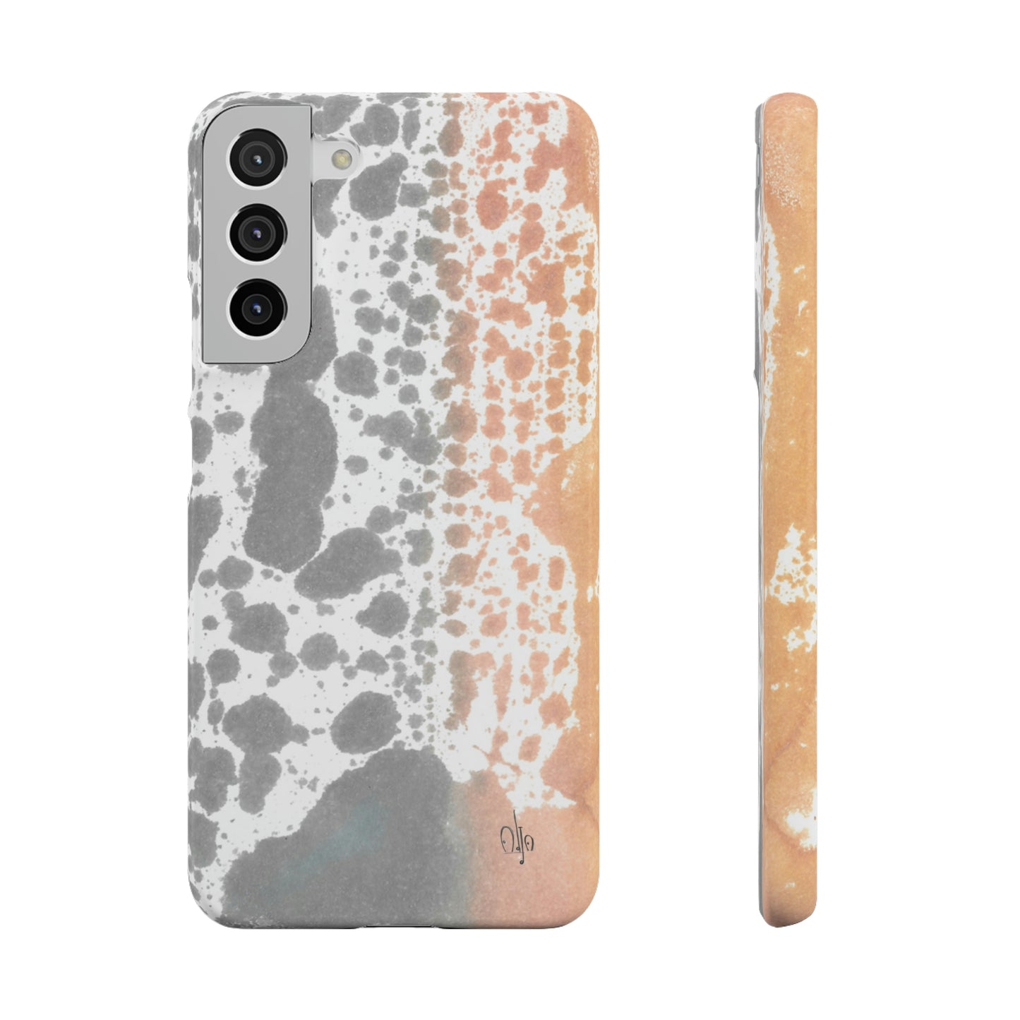 iPhone Samsung Galaxy Pixel5G Snap Case Phone Case Lava Waterfall