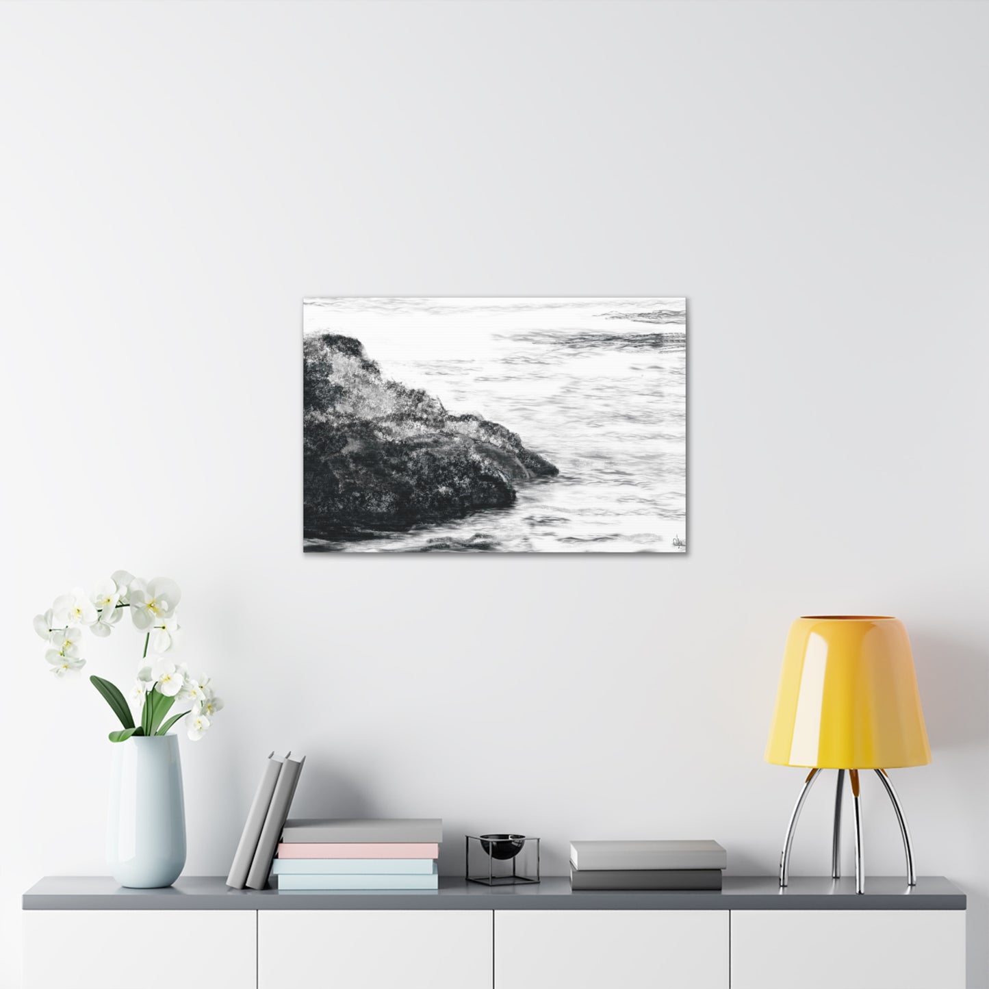 Neap Tide Canvas Print - Alja Design