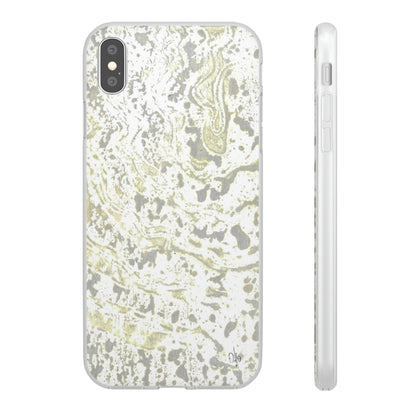 iPhone and Samsung Galaxy Flexi Phone Case Sandy Shells - Alja Design